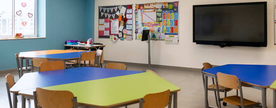 Učebny s klimatizací Učebny s klimatizací