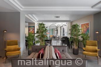 Lobby a restaurace v hotelu Argento