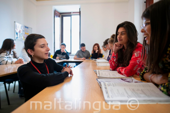 Klimatizované učebny v jazykové škole Maltalingua