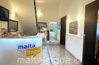 Recepce jazykové školy na Maltě