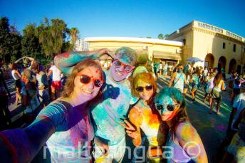 Holi color party in St Julian's